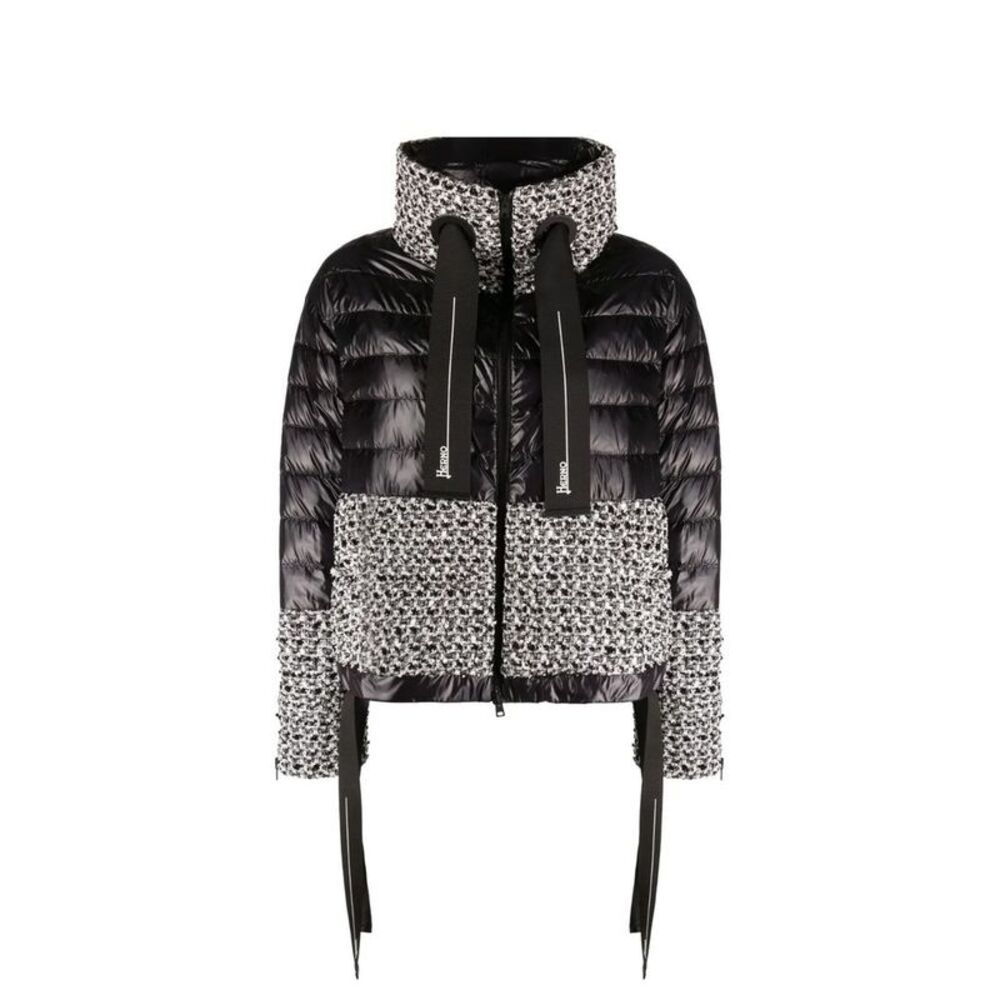 Herno Black Polyamide Full-Length Women's Jacket